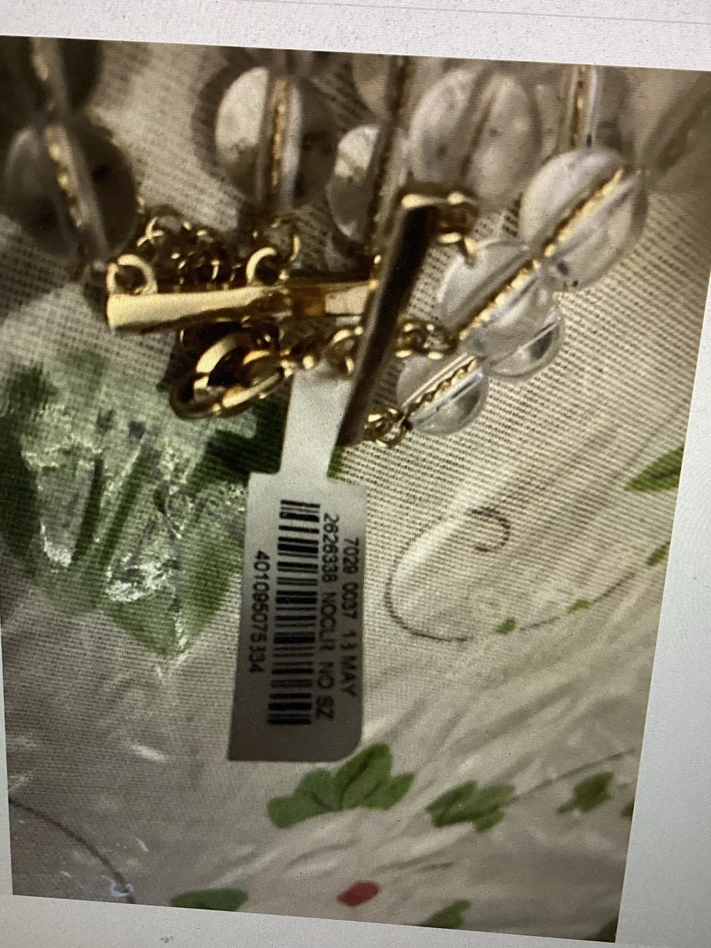 Neiman & Marcus elegant clear